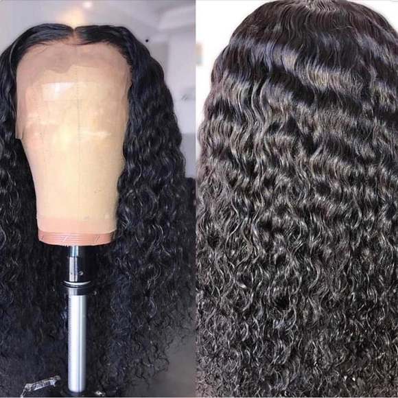 Cury wig transparent lace